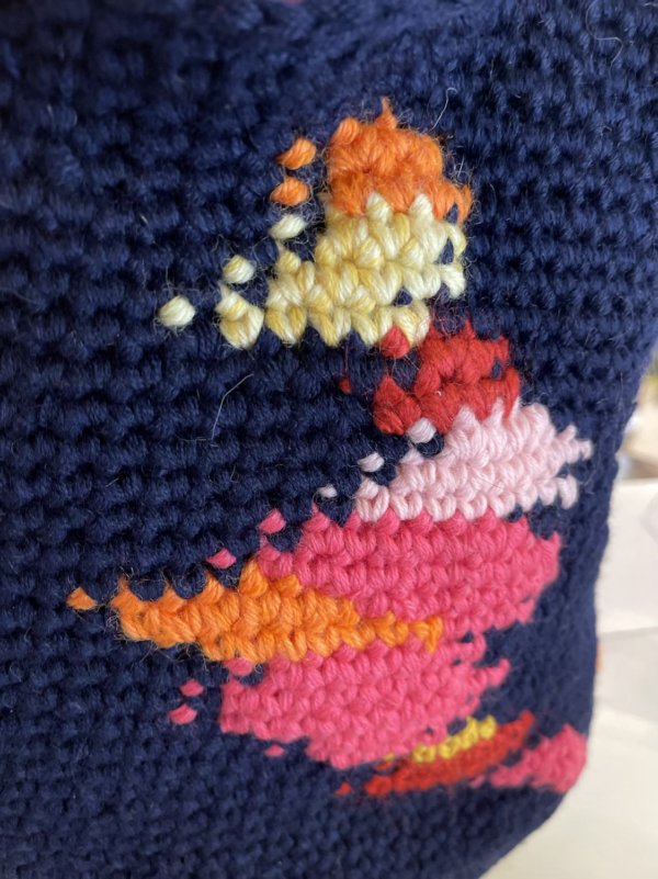 Granny bag fuxia - immagine 3