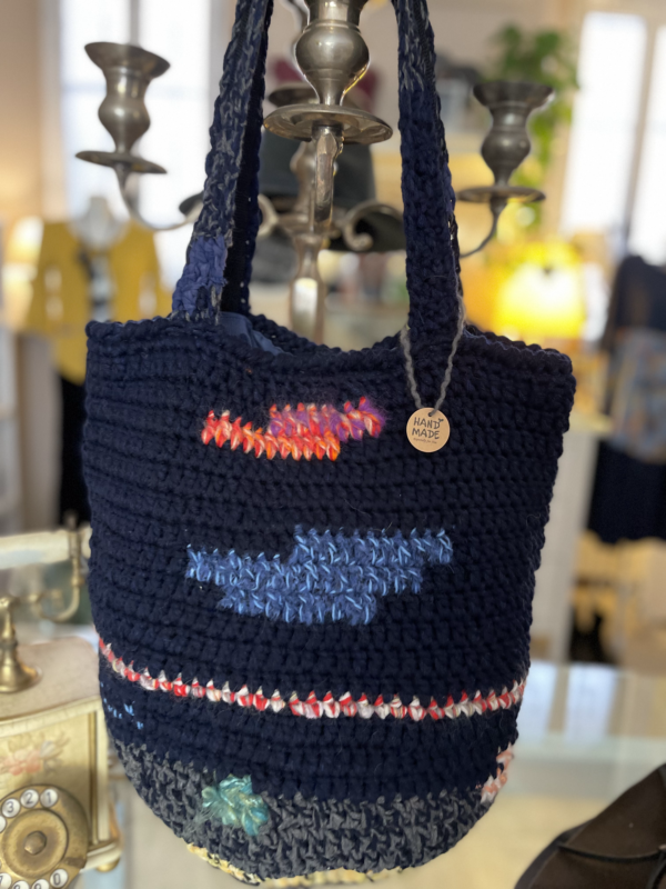 Granny bag blue - immagine 4