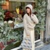 Cloche handmade con inserti in seta - immagine 5