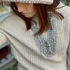 Cloche handmade con inserti in seta - immagine 4