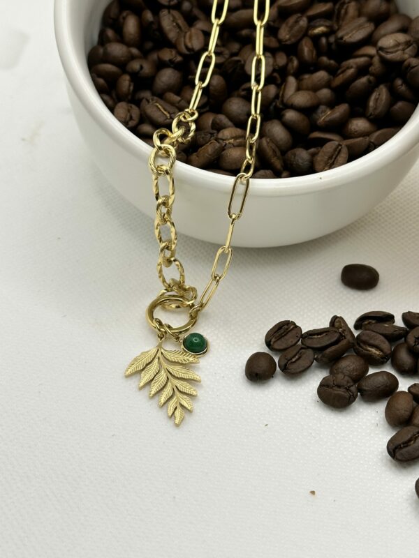 Collana con felce - immagine 2