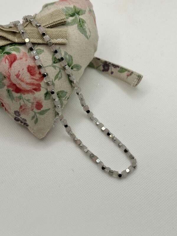 Collana con pepite rosa - immagine 2