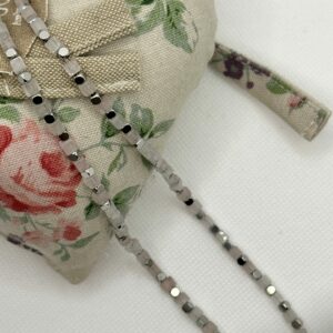 Collana con pepite rosa