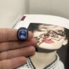 Anello con cristallo e smalto - immagine 2