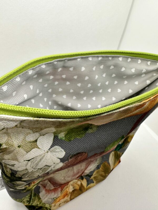 Pochette con cerniera e boule in vetro - immagine 3