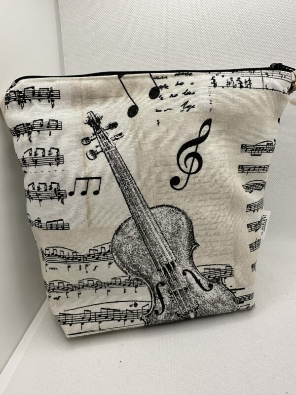 Pochette con cerniera e boule in vetro