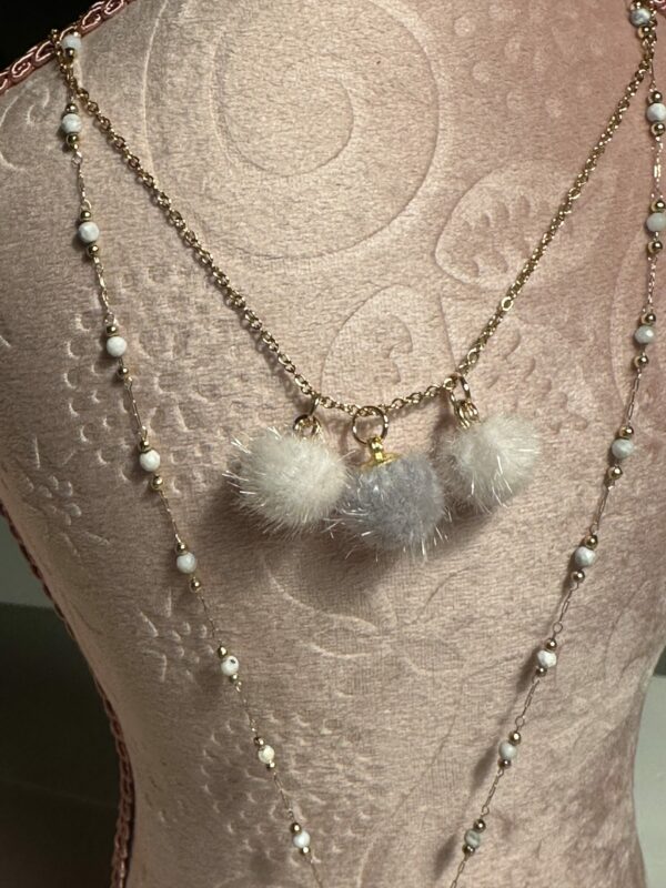 Collana con Palline del saper vivere bene : bellezza, empatia e gentilezza - immagine 3