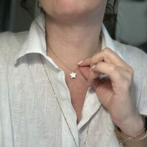 Collana girocollo Stella Madreperla
