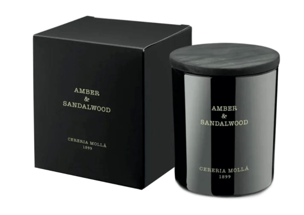 Candela AMBER AND SANDALWOOD 230 gr