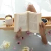 Bagno con polvere di latte alla fragola e rabarbaro - immagine 2