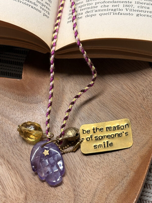 Collana " Be the reason of someone's smile"