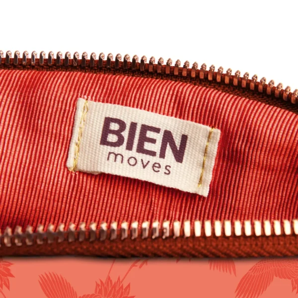 Pochette  in velluto con fiori - immagine 3