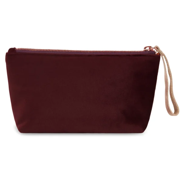 Pochette  in velluto con fiori - immagine 2