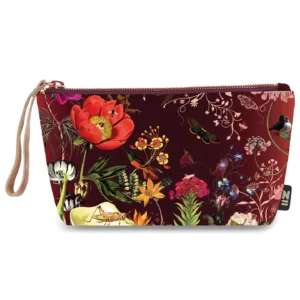 Pochette con farfalle e fiori