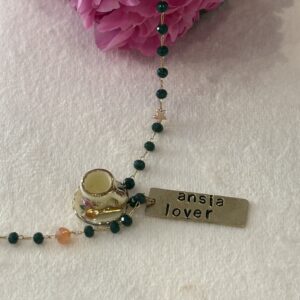 Collana rosario  "Ansia lover"
