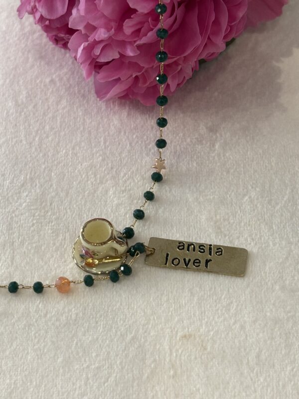 Collana rosario  "Ansia lover"