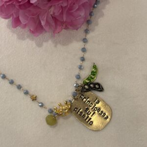 Collana  rosario "La Principessa sul pisello"