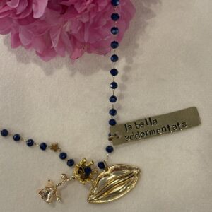 Collana  rosario "La Bella Addormentata"