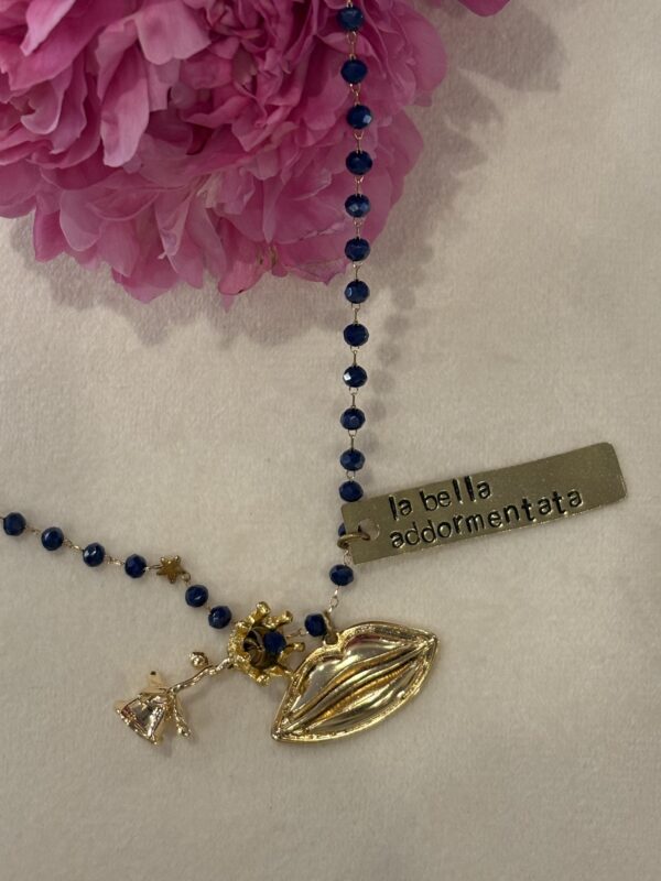 Collana  rosario "La Bella Addormentata"