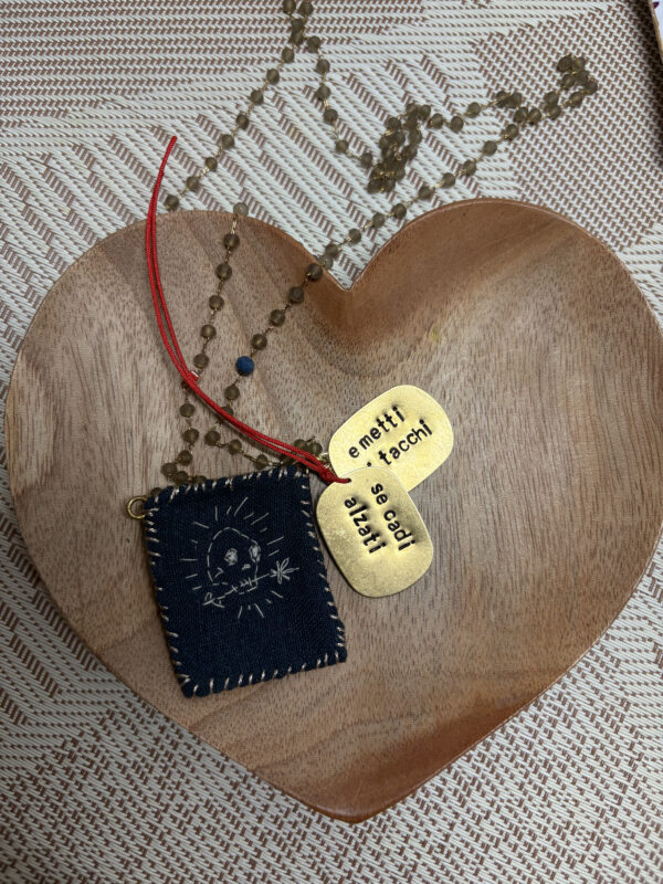 Collana "Se cadi, alzati e metti i tacchi!"