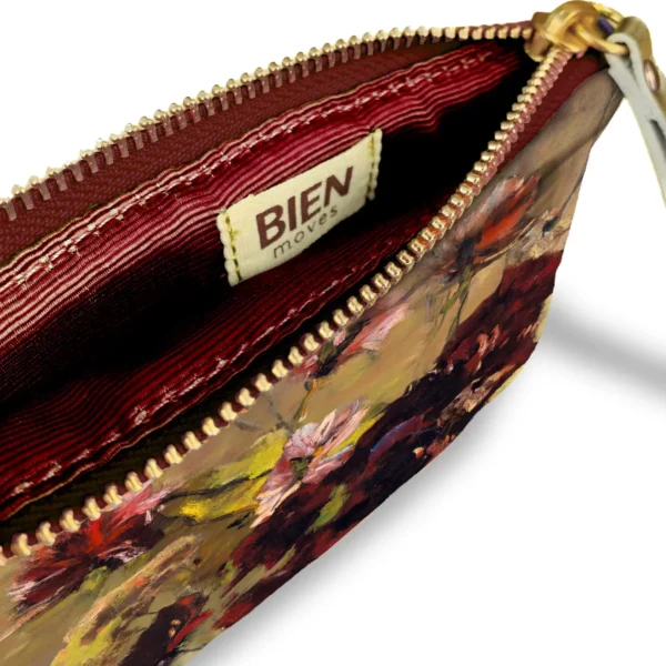 Pochette  piatta  con fiori - immagine 3