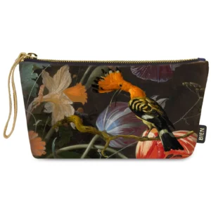 Pochette  in velluto con fiori